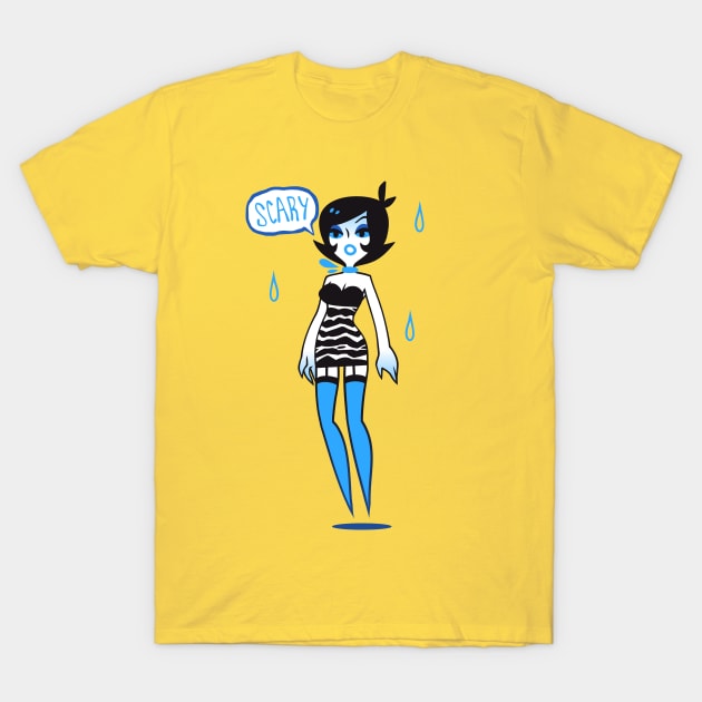 Scary Girl T-Shirt by ZoeStanleyArts